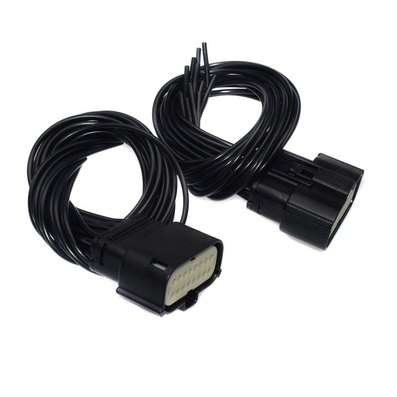 2X Headlight Connector Pigtail For 2014-18 Jeep Grand Cherokee Xenon SRT HID LED
