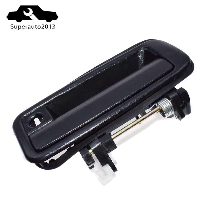 Outside Door Handle Front Left Black For Toyota Corolla 1988-92 69220-12110 New