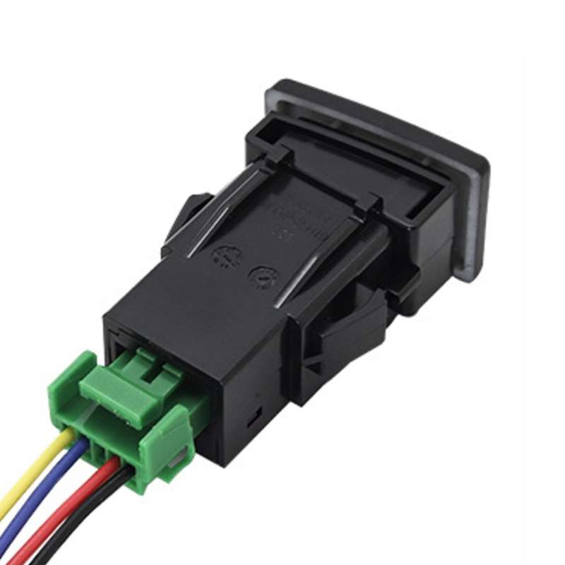 DRL Push Button Switch LED Indicator Fit For Holden Colorado 12-16 Isuzu MU-X it
