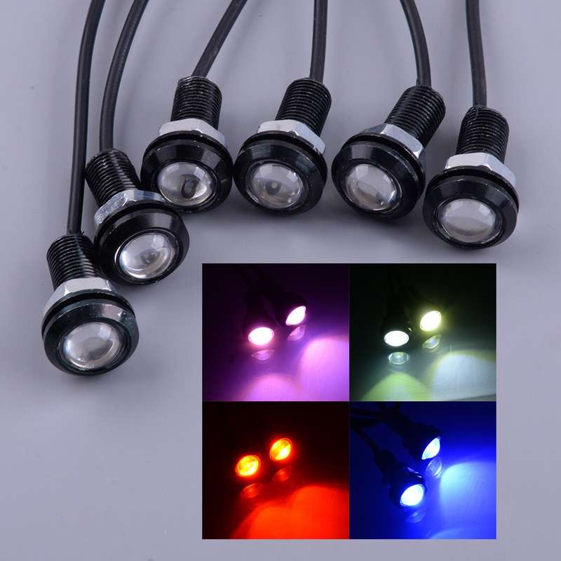6Pcs Fit For Ram 1500 3500 Front Bumper Grille Hood LED Light Lamp