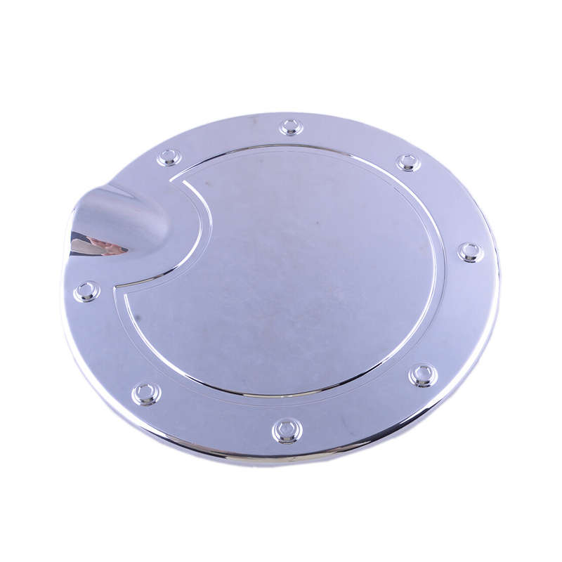 Chrome Fuel Gas Cap Door Cover Fit For Dodge Ram 1500 2500 3500 2009-18 Durable