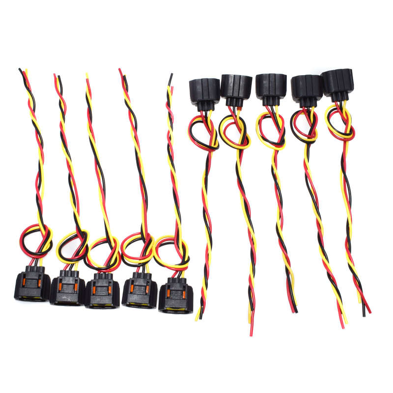 3 Wire Harness Connector Multi Purpose 10PCS For Cadillac Chevrolet Ford WPT118