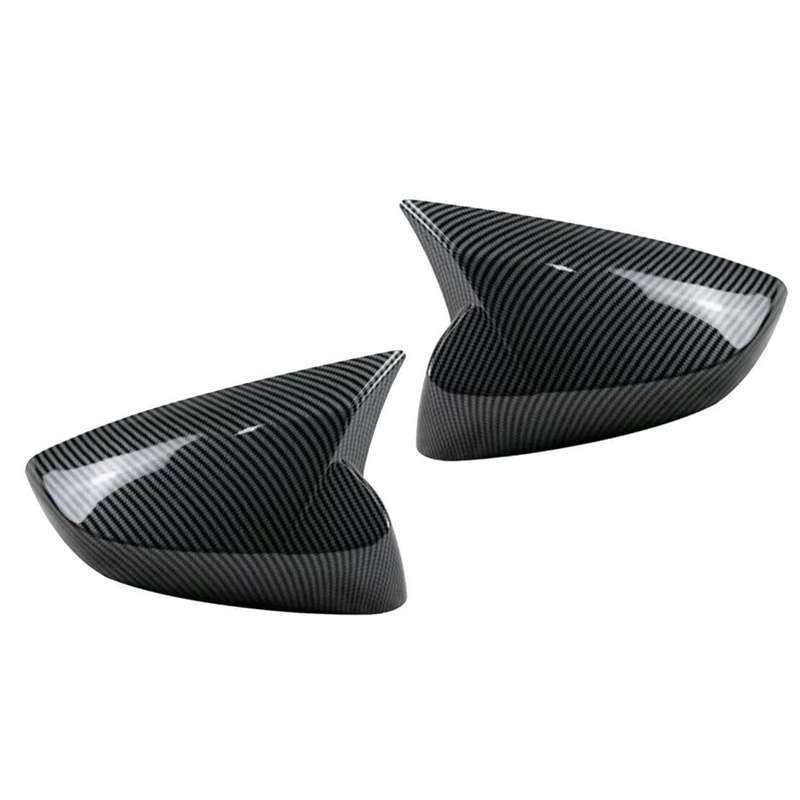 Carbon Fiber Style Rearview Mirror Cover Fit for Toyota 86 Subaru BRZ 2012-2020