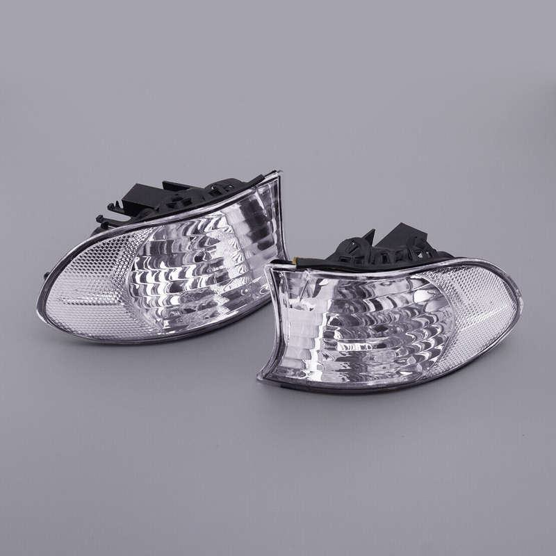 Corner Turn Signal Light Lamp Pair Fit For BMW E38 LCI 7 Series 1999-2001