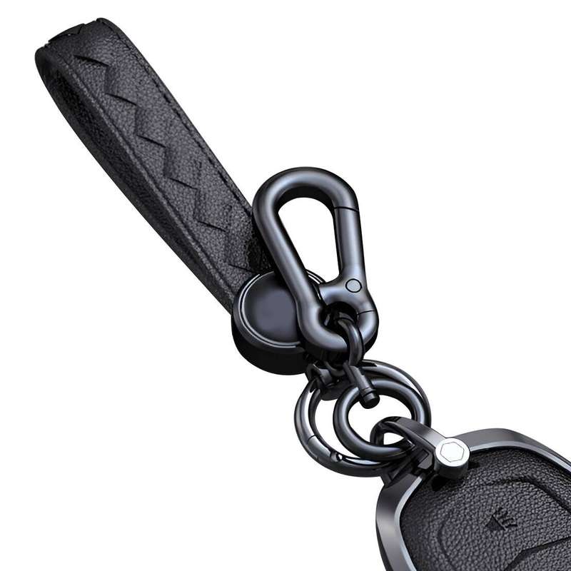 4-Button Key Fob Cover Case Holder Fit For Cadillac ATS CTS CT6 SRX XTS XT4 XT5