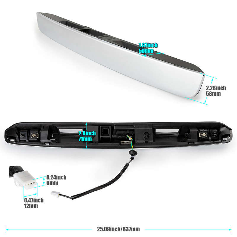 90810-9PG0A New Rear Tail Gate Finish Molding for Nissan Pathfinder 3.5L 13-16