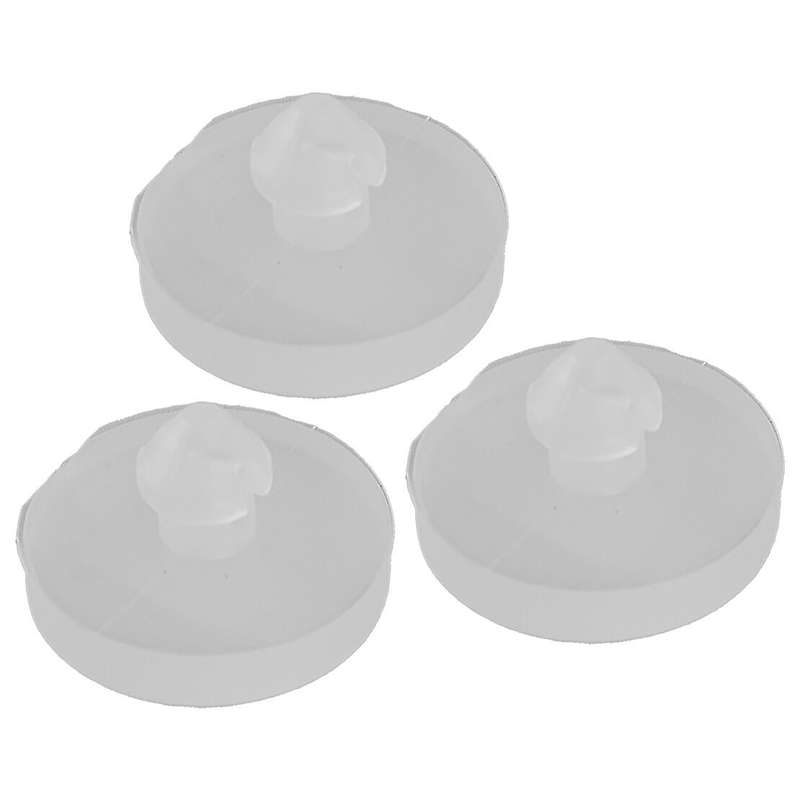 3x Brake Light Switch Rubber Pad Pedal Cushion Fit for Ford Mondeo 2013-2017.
