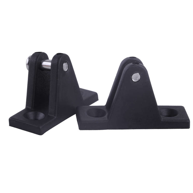 2 x Nylon Marine Boat Deck Hinge Bimini Top Hardware Fit forting 90 Degree Pin