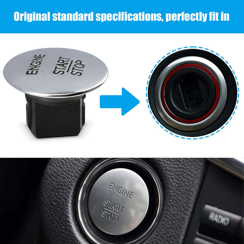 Fit For Benz Push To Start Button Keyless Go Engine Start Stop Push Button