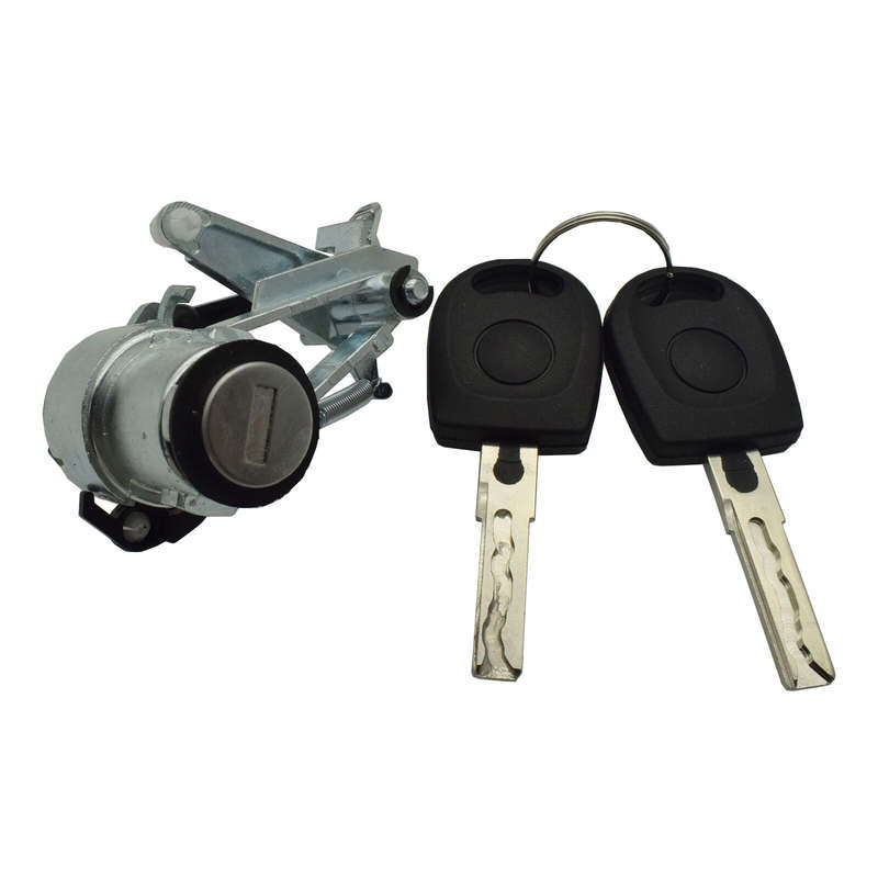 New Tailgate Rear Boot Lock Barrel W/2 Keys 1J6827297G For VW MK4 Golf Lupo Seat