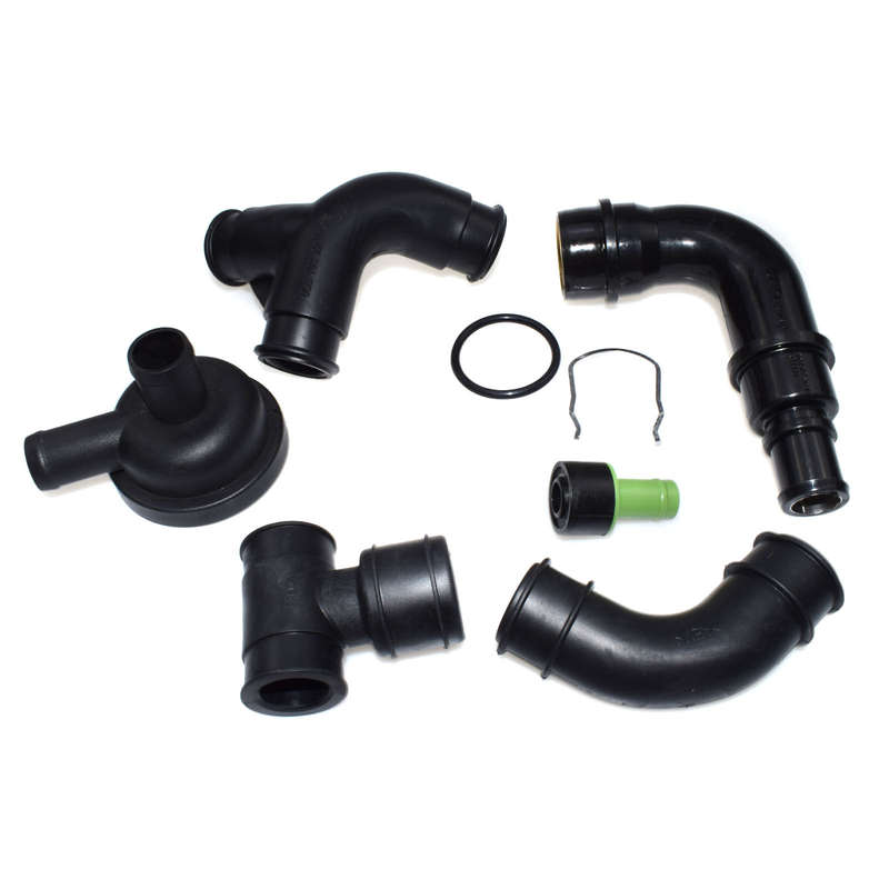 New PCV Crankcase Vent Valve & Breather Hose Kit For Audi A4 Quattro VW Passat