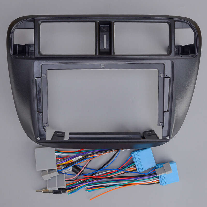 Stereo Dash Kit with Harness Fit For Honda Civic 1995-2001