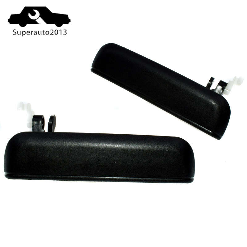 2X Outside Front Left & Right Door Handle For Toyota 1995-98 Tercel 96-98 Paseo