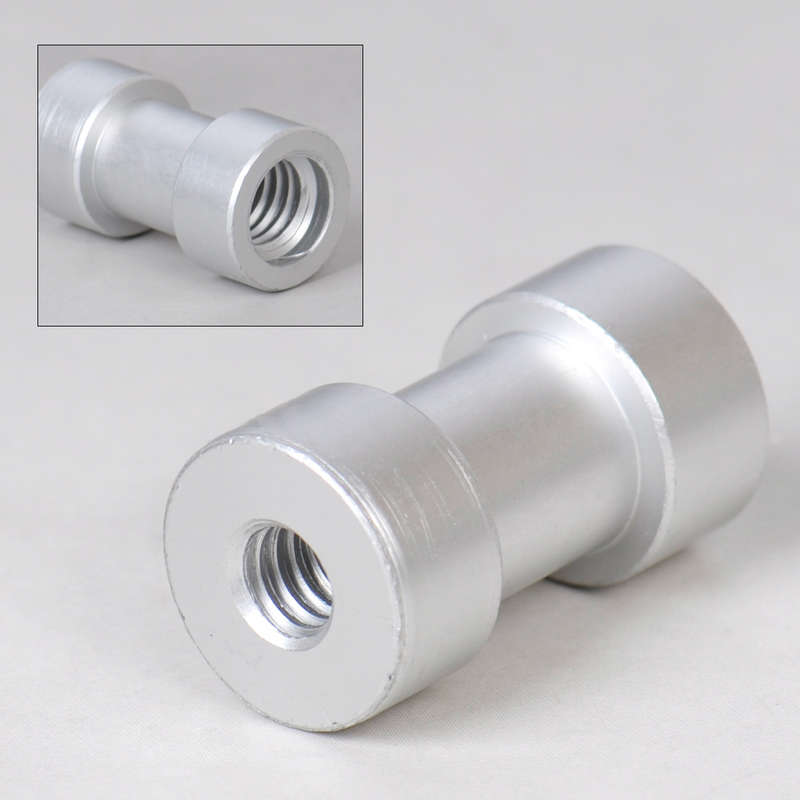 3 in 1 1/4" 3/8" Tripod Screw Fit for Light Stand Umbrella Holder Camera Adapter