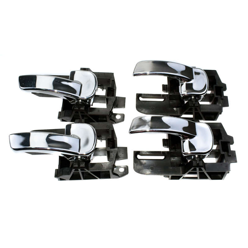 4PCS Front Rear Left Right Interior Door Handles For Nissan Qashqai 2007-13 New