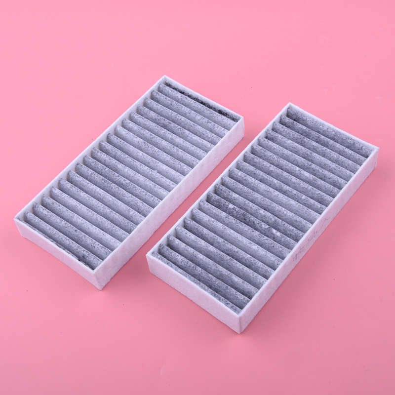 2x Active Carbon Cabin Air Filters Fit For Jeep Wrangler V6 3.6L JK 2012-18 3.8L