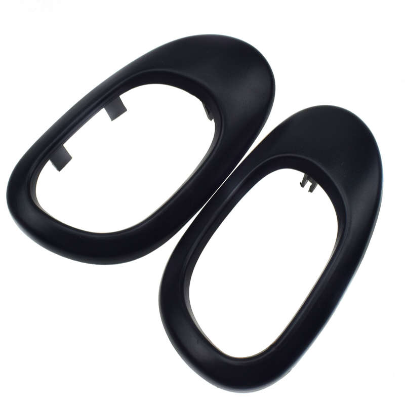 Left & Right Side Interior Door Handle Trim Bezel For Peugeot 206 207 Citroen C2
