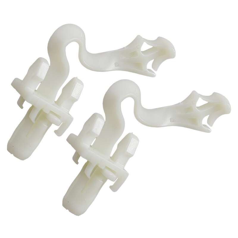 10pcs Car Interior A Pillar Trim Retainer Clips Fit for Toyota Lexus White Car