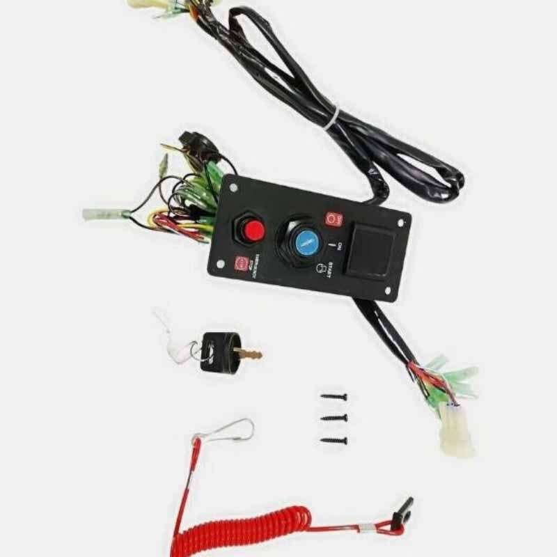 06323-ZZ5-764 Ignition Key Switch Panel For Honda Outboard Remote Control Box