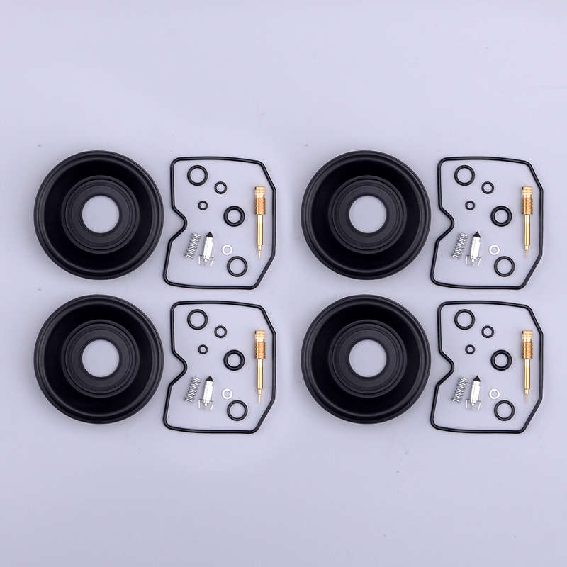 4 set Carburetor Repair Kit fit for Kawasaki 600R ZX600C 1988-1997