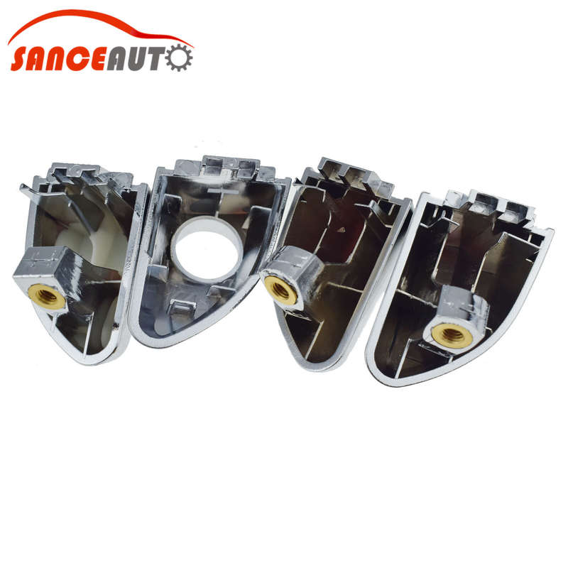 Outside Door Handle Keyhole Trim Cover Front Rear LH RH For Hyundai Tucson 16-21