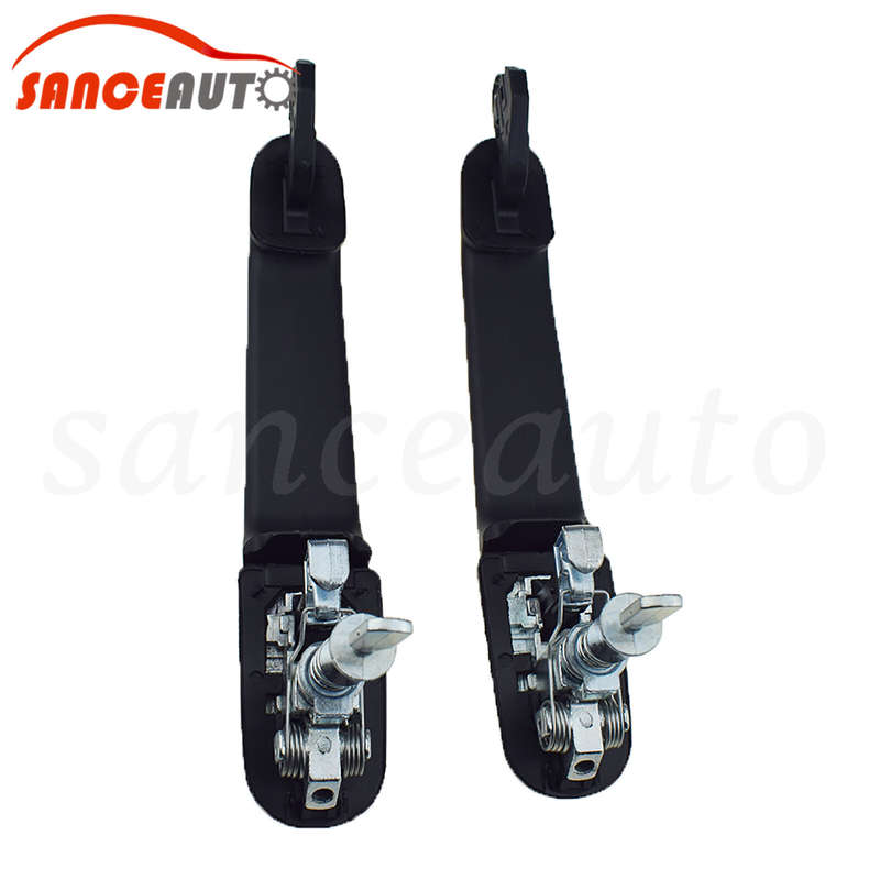 For FORD GALAXY 96-05 VW SHARAN 95-10 Door Handle LH RH W/ 2 Same Keys 6K0837205