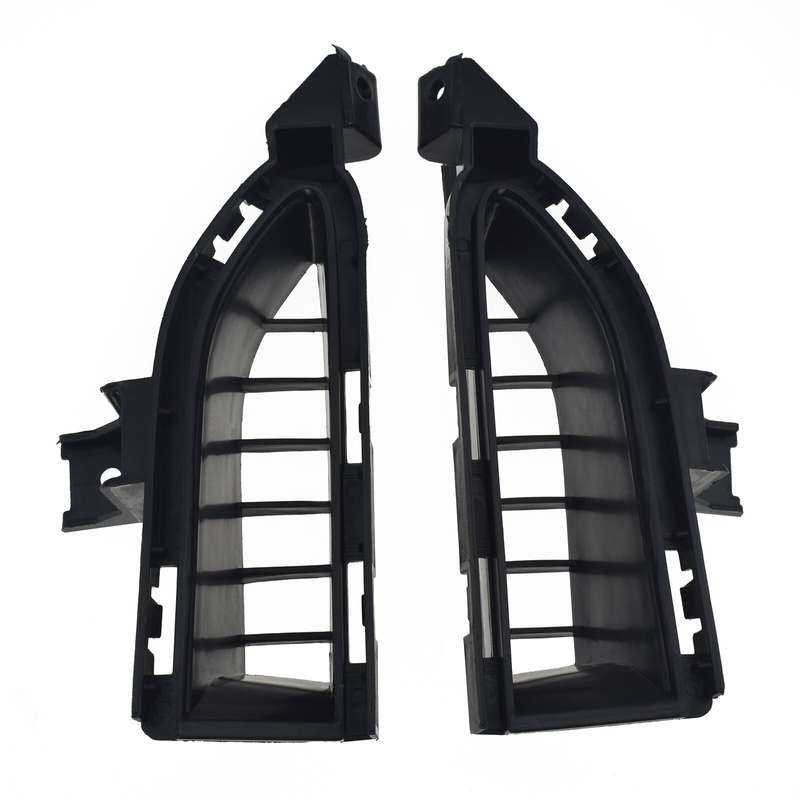 2PC Front Left  Right Black Outside Bumper Grille For Nissan Rogue 2021-23 New