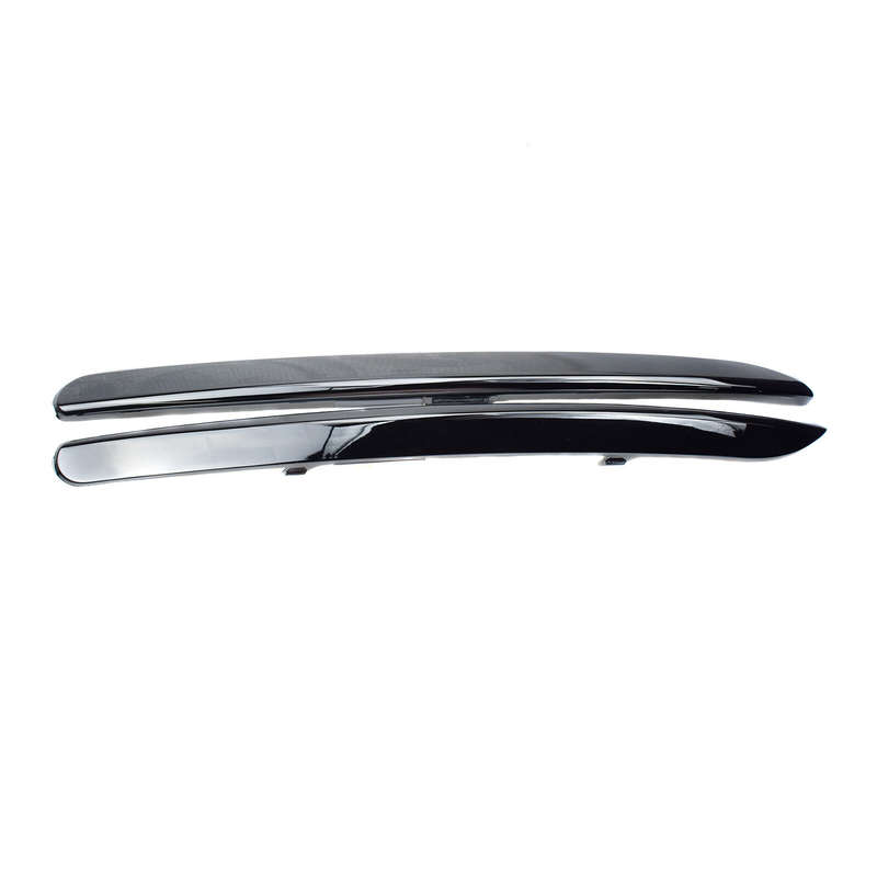 2PCS Front Left & Right Bumper Trim Molding Chrome For 2011-16 Kia Sportage New