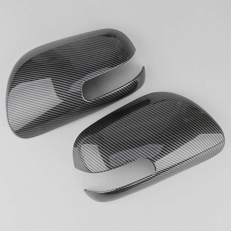1pair Carbon Fiber Style Side Rear View Mirror Cover Cap Fit for Scion xB Wagon