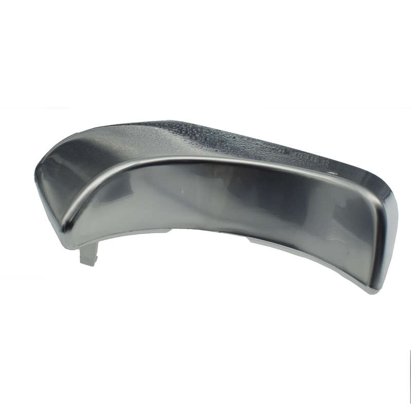 Left Side Door Wing Mirror Cover Lower Holder Chrome For 17-22 Tesla Model 3 New
