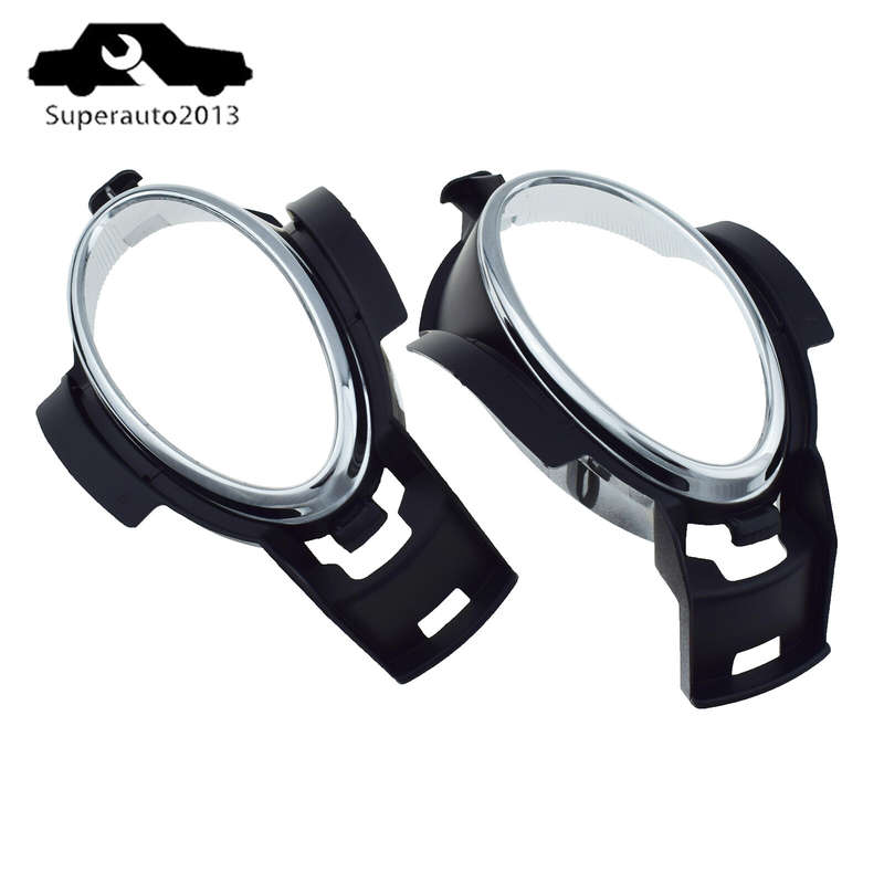 New Pair Left Right Fog Light Bezel Driving Lamp Trim For 2007-2009 Lexus ES350