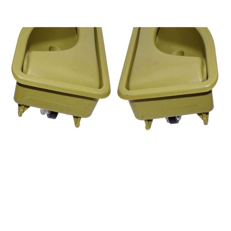 Pair Olive Green For Renault Kangoo Twingo Inside Door Handles Left Right New