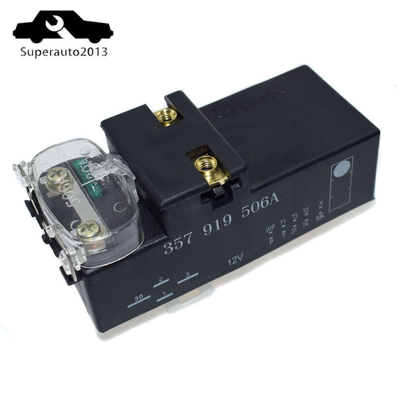 FOR VW Golf Jett Passat Engine Cooling Fan Control Switch Relay Module 3A0919506