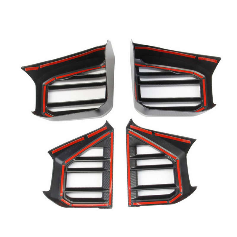 4pcs Dashboard Side Air Vent Outlet Cover Trim Fit for Toyota Tundra 2022