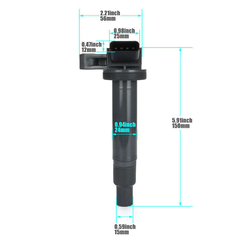 4PCS New Ignition Coil 90919-02230 For Toyota Tundra 4.7L V8 2001-09 LEXUS GS430