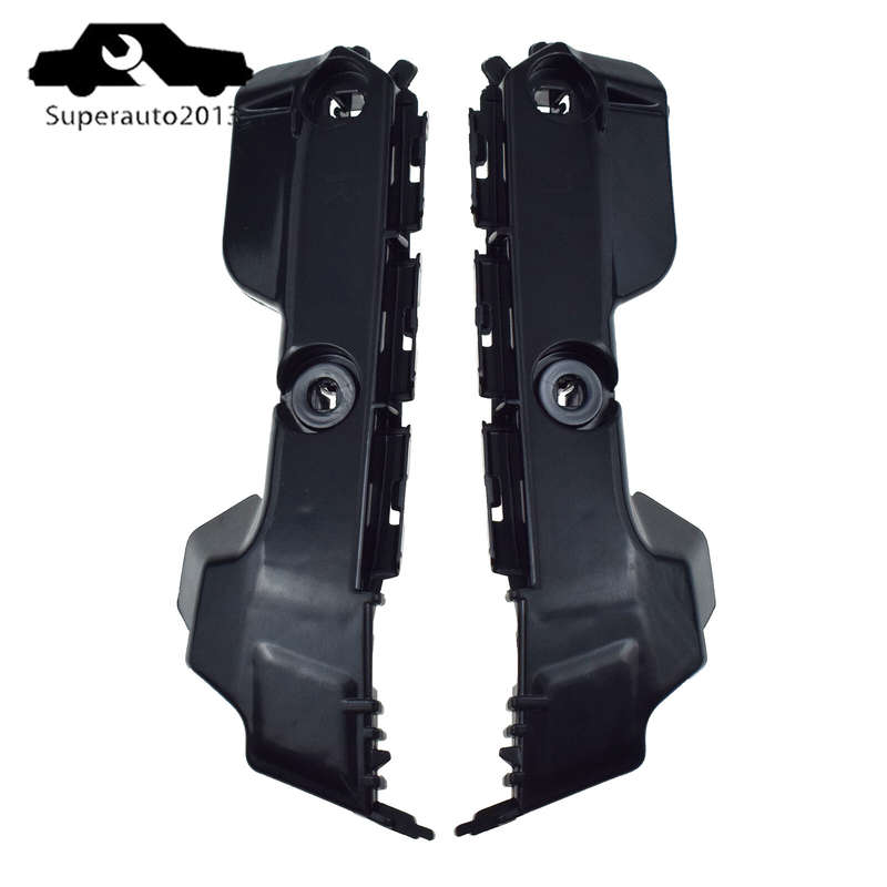 Pair Rear Left + Right Side Bumper Bracket Retainer For Toyota Yaris 2007-2011
