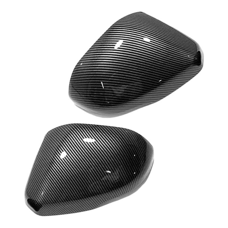Pair Carbon Fiber Style Rear View Mirror Cover fit for Honda CR-V 2023/2024