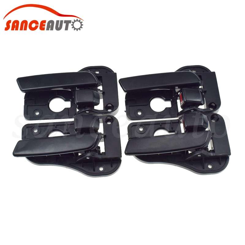 Interior Inside Door Handle Left/ Right Black For 2007-2012 Kia Rondo 826101D000