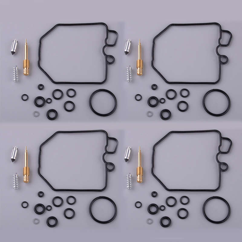 4sets Carburetor Repair Rebuild Fit For Honda CX650C GL650 Silver Wing 650 1983