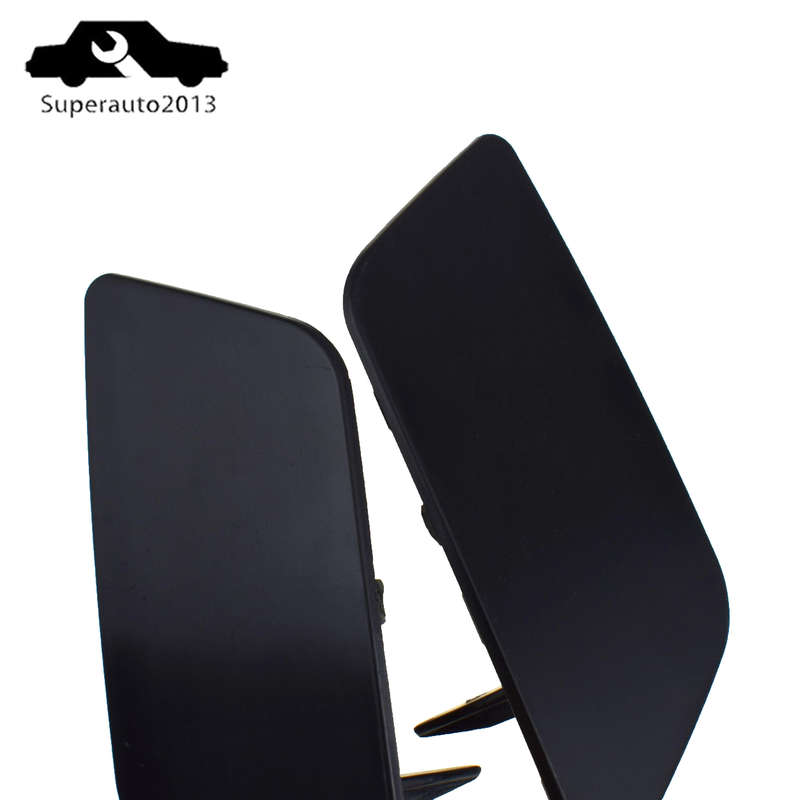Pair Front Left Right Bumper Headlight Washer Cover Cap For Audi Q3 2015-18 New