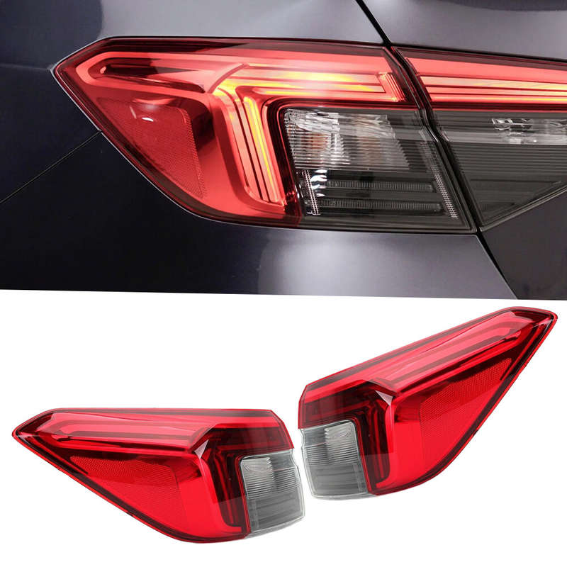 2PCS L+R Outside Rear Brake Stop Tail Lamp fit for Honda Civic Sedan 2022/2023