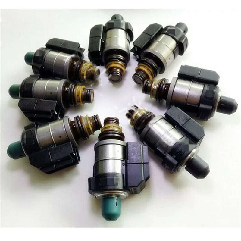8Pcs 722.9 7 Speed Automatic Transmission Solenoids Set For Mercedes Benz Tested