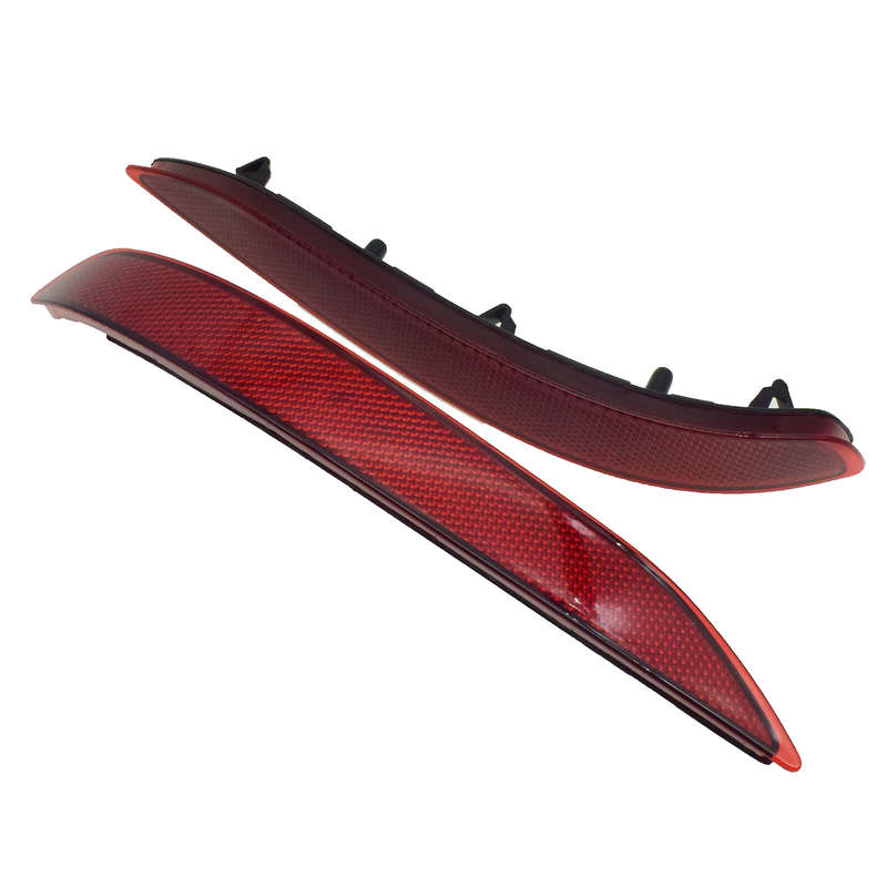 Rear Left & Right Side Red Bumper Reflector For 2018-2022 Chevrolet Equinox
