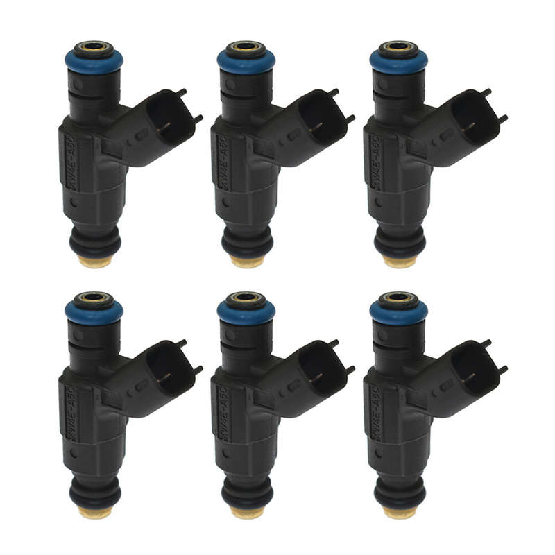 6Pcs 0280155863 for Jaguar S-Type 3.0L V6 Bosch 2000-07 Fuel Injector