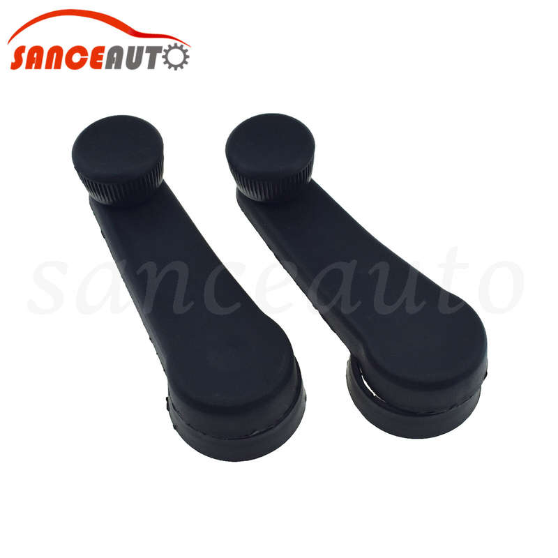 2pcs Door Window Winder Handle 1H0837581D For VW Golf MK4 T4 Skoda Octavia Fabia