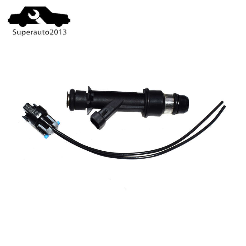 25323971 Fuel Injector & Wire Pigtail For Chevrolet Malibu Pontiac Buick Century