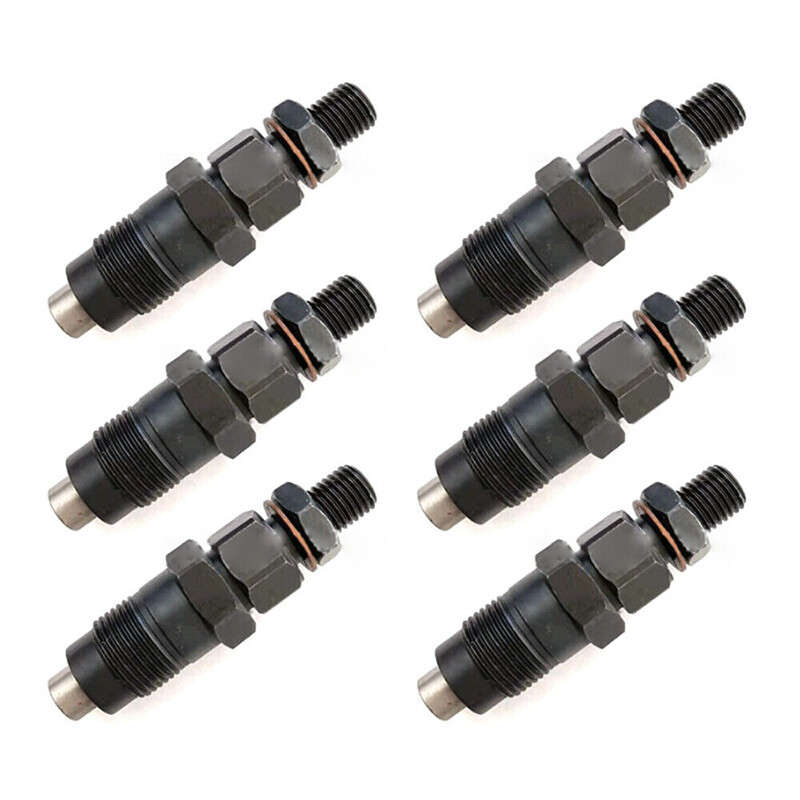 6PCS Fuel Injector 23600-19035 for Toyota Land Cruiser 1HZ 1HZT HZJ76 4.2D