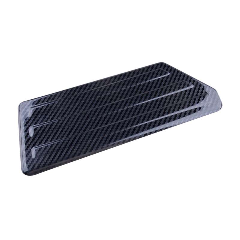 Carbon Fiber Stainless Steel Foot Rest Pedal Cover Fit For Honda CRV CR-V 17-24