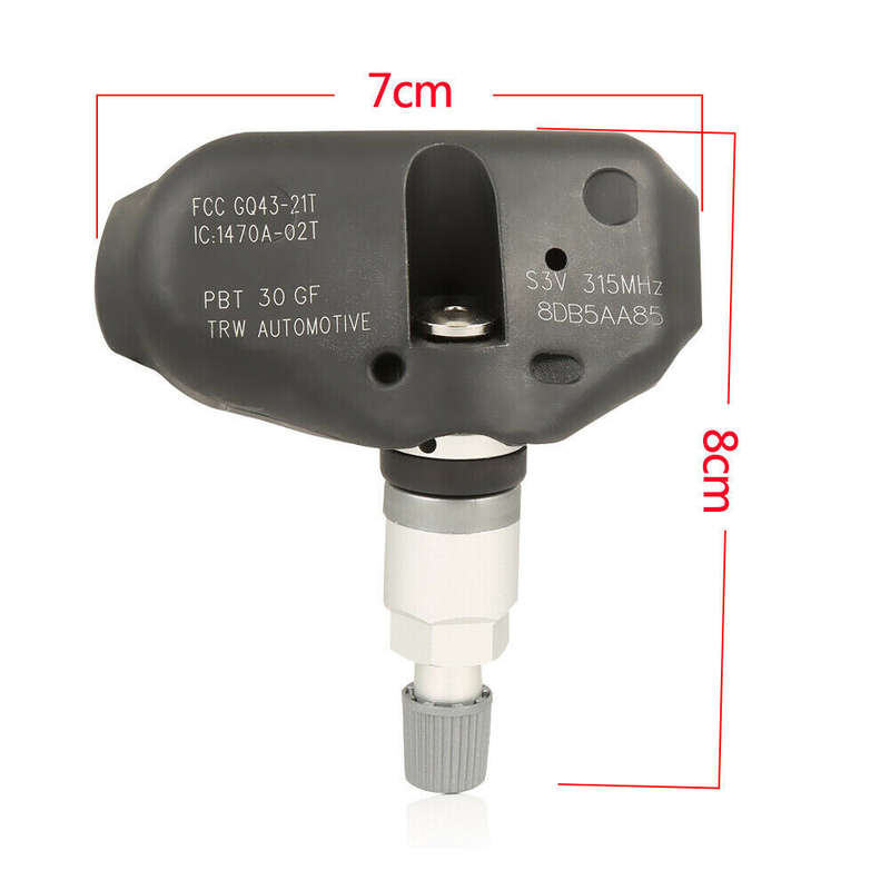 Fits Honda Acura MDX RL TL 4Pcs 06421-S3V-A04 Tire Pressure Sensors TPMS