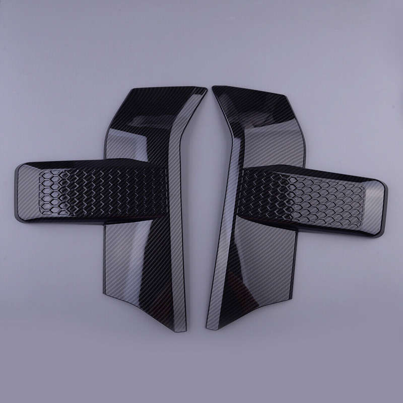 1Pair Front Bumper Headlight Grille Cover Trim Fit For Ford F150 2015-2020 de